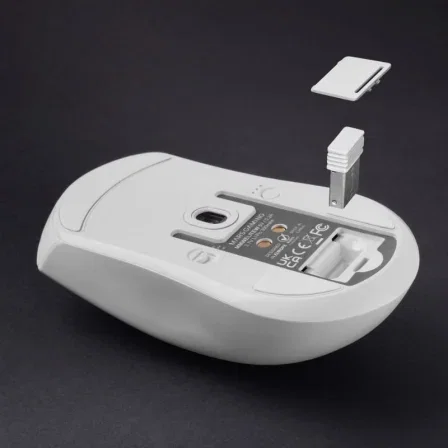 Mars Gaming MMW-ELITE Ratón Gaming Inalámbrico, Batería Recargable hasta 20000 DPI, Blanco Mars Gaming MMW-ELITE Ratón Gaming Inalámbrico, Batería Recargable hasta 20000 DPI, Blanco
